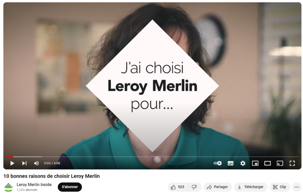 10 bonnes raisons de choisir Leroy Merlin